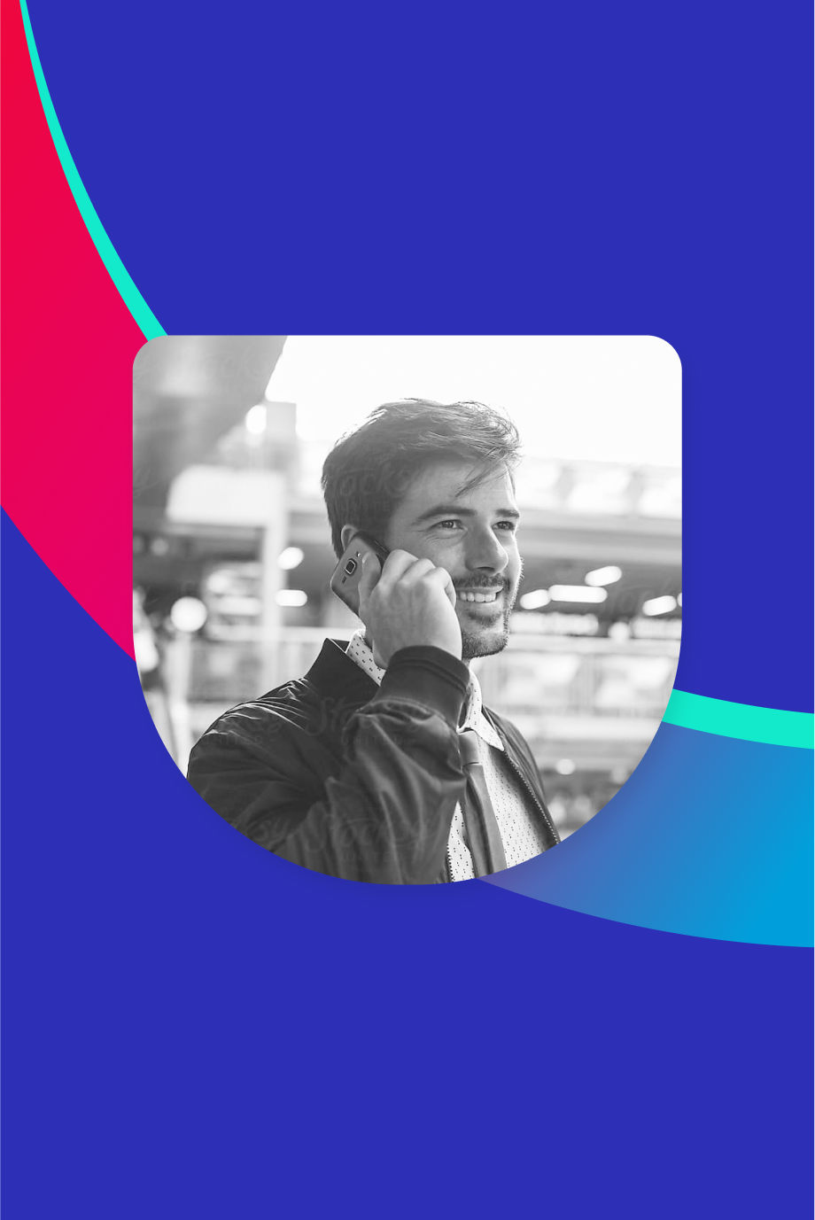 Couple signing into website